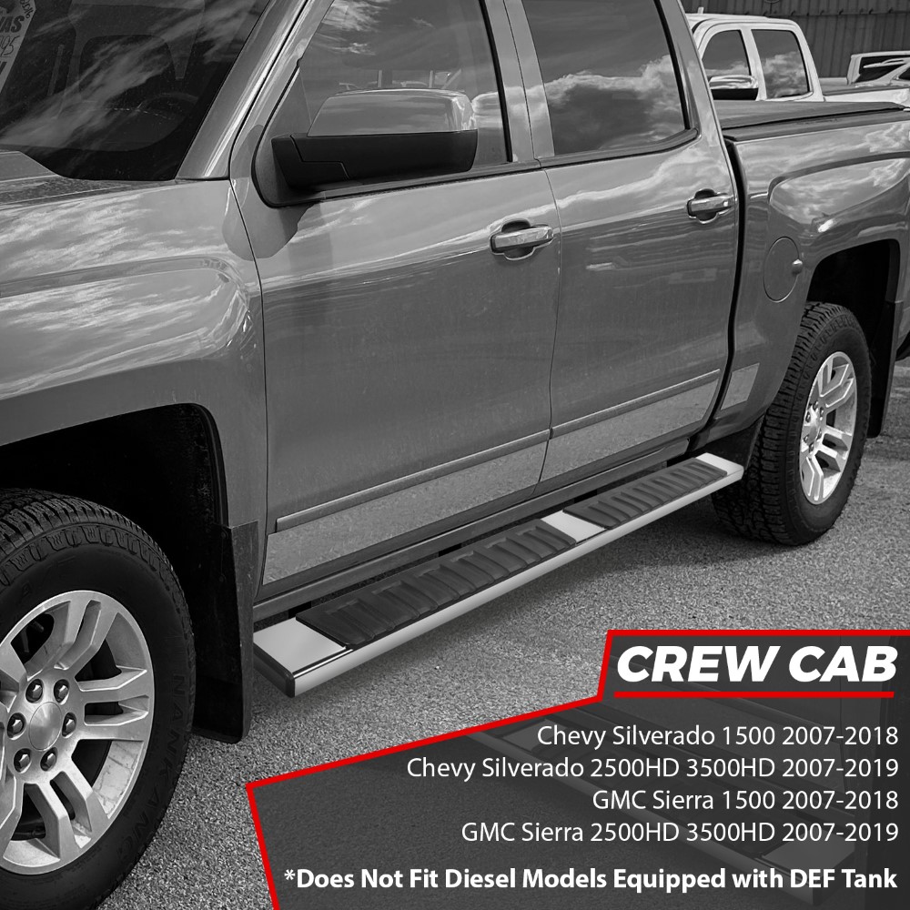 0719 Chevy Silverado / GMC Sierra 1500 2500/3500HD Crew Cab Side Step