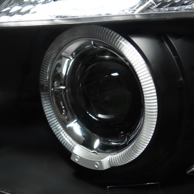 20082013 BMW 1Series E87 Dual Halo & LED Projector Headlights Black