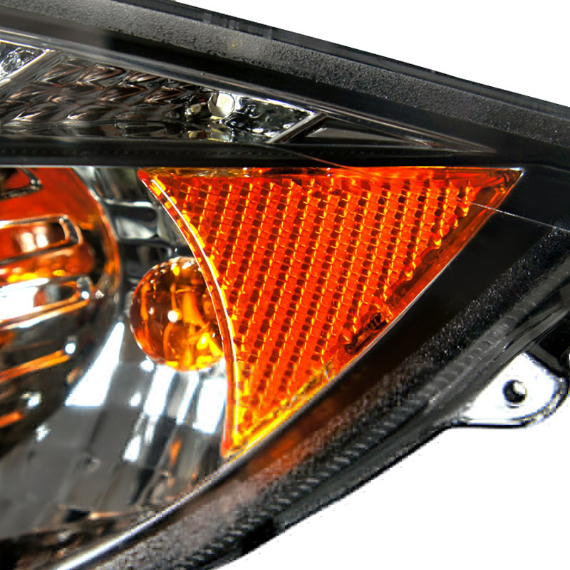 20082013 BMW 1Series E87 Dual Halo & LED Projector Headlights Black