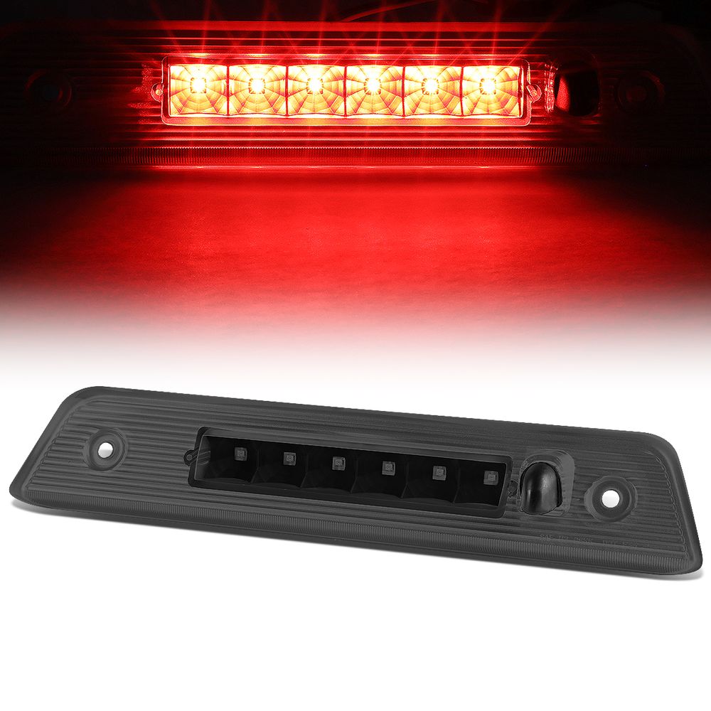 0812 Jeep Liberty LED Third Brake Light Black Smoked