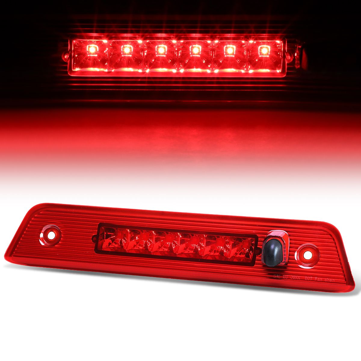0812 Jeep Liberty LED Third Brake Light Red