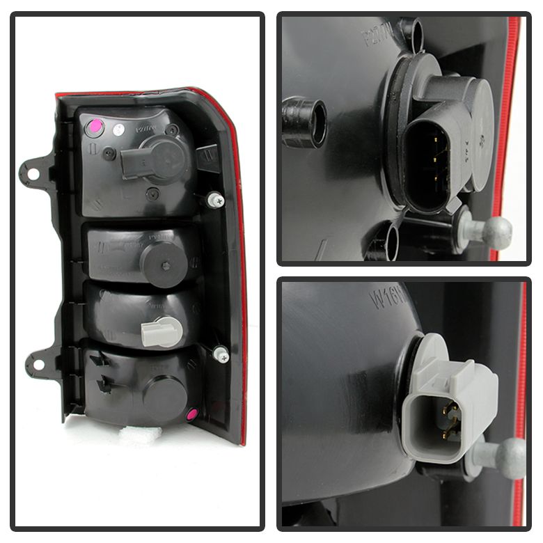 0814 Jeep Patriot OEM Style Replacement Tail Lights Pair