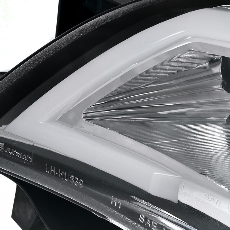 HID Xenon + 0814 Subaru Impreza WRX / Outback LED DRL Strip Projector