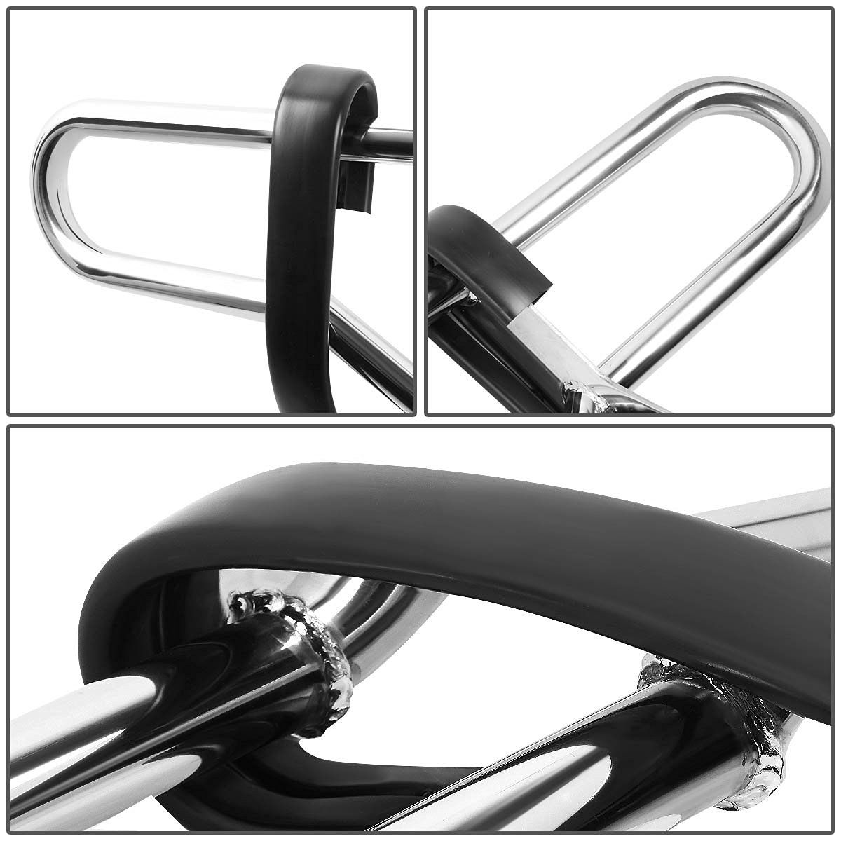 0915 Honda Pilot Stainless Steel Double Bar Rear Bumper Protector