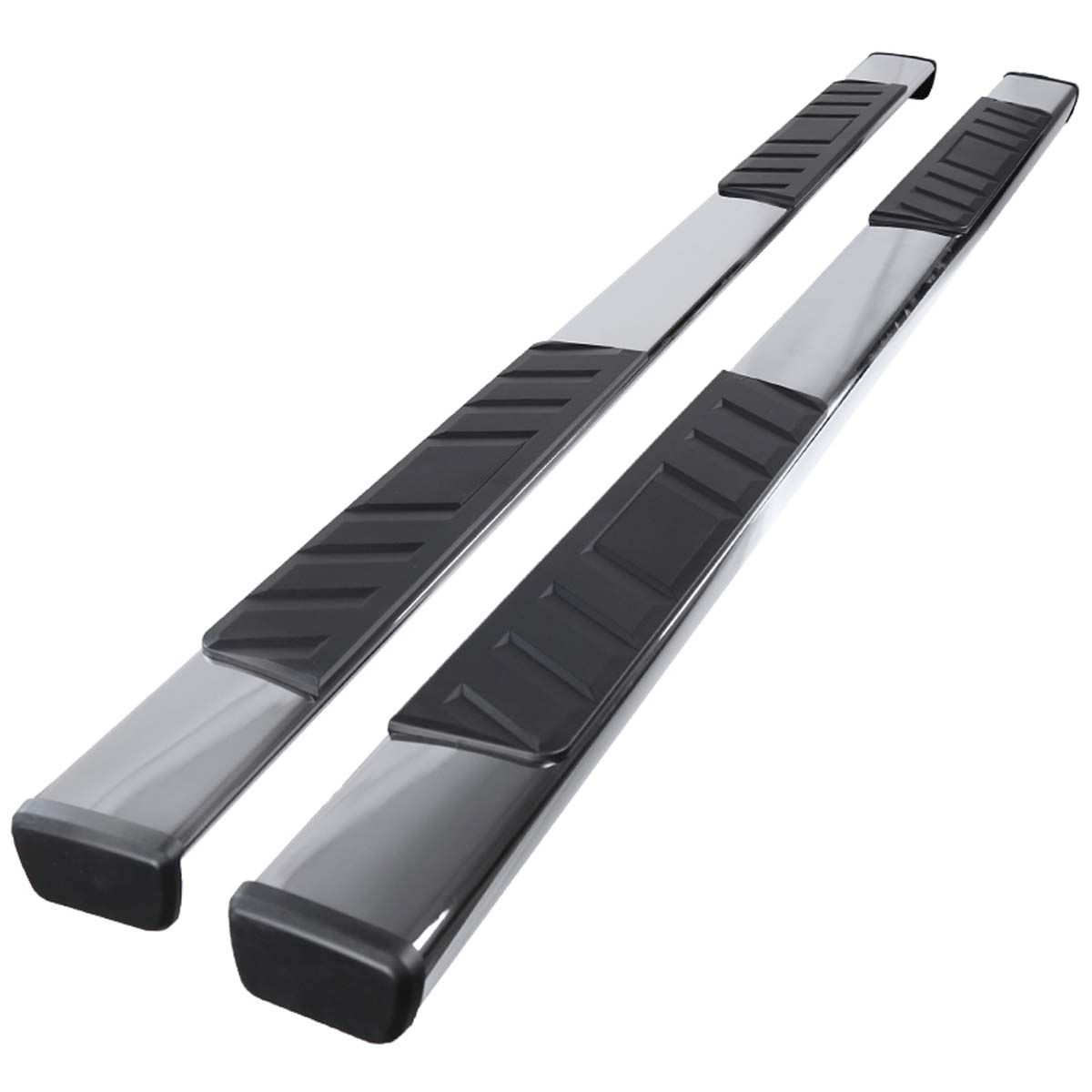 0918 Dodge Ram 1500 [Quad Cab] 4" FlatStyle Side Step Nerf Bar