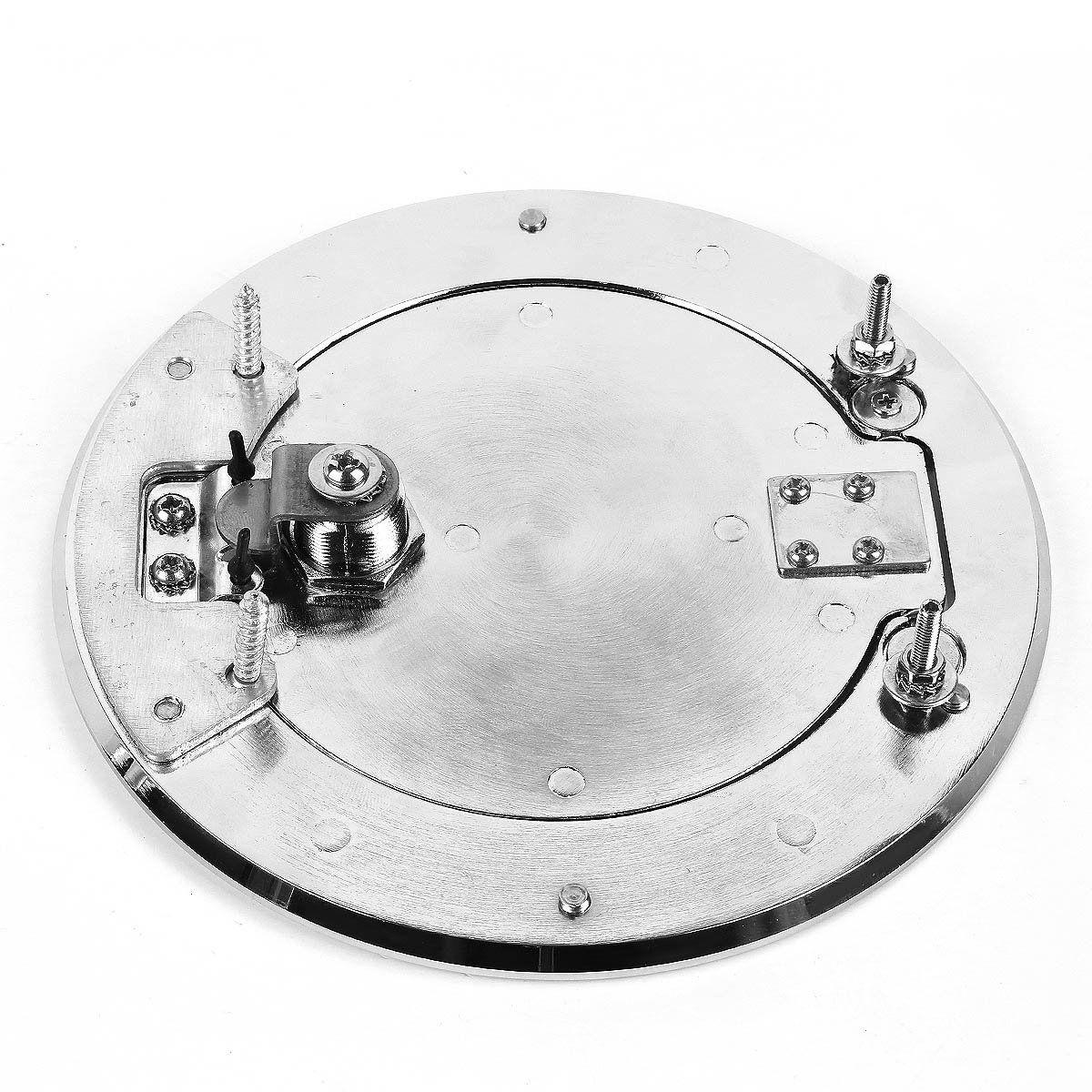 0916 Dodge Ram DS/DJ 4th Gen Fuel Gas Tank Door with Lock & Keys (Chrome)