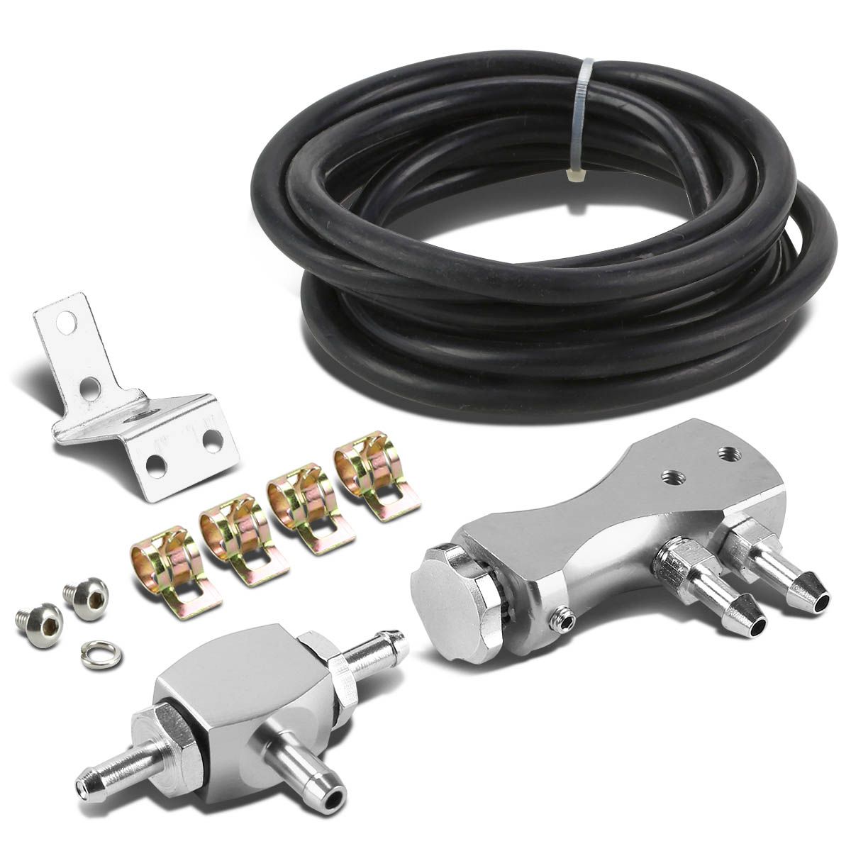 130 psi Adjustable Manual Turbo Bypass Boost Controller Silver