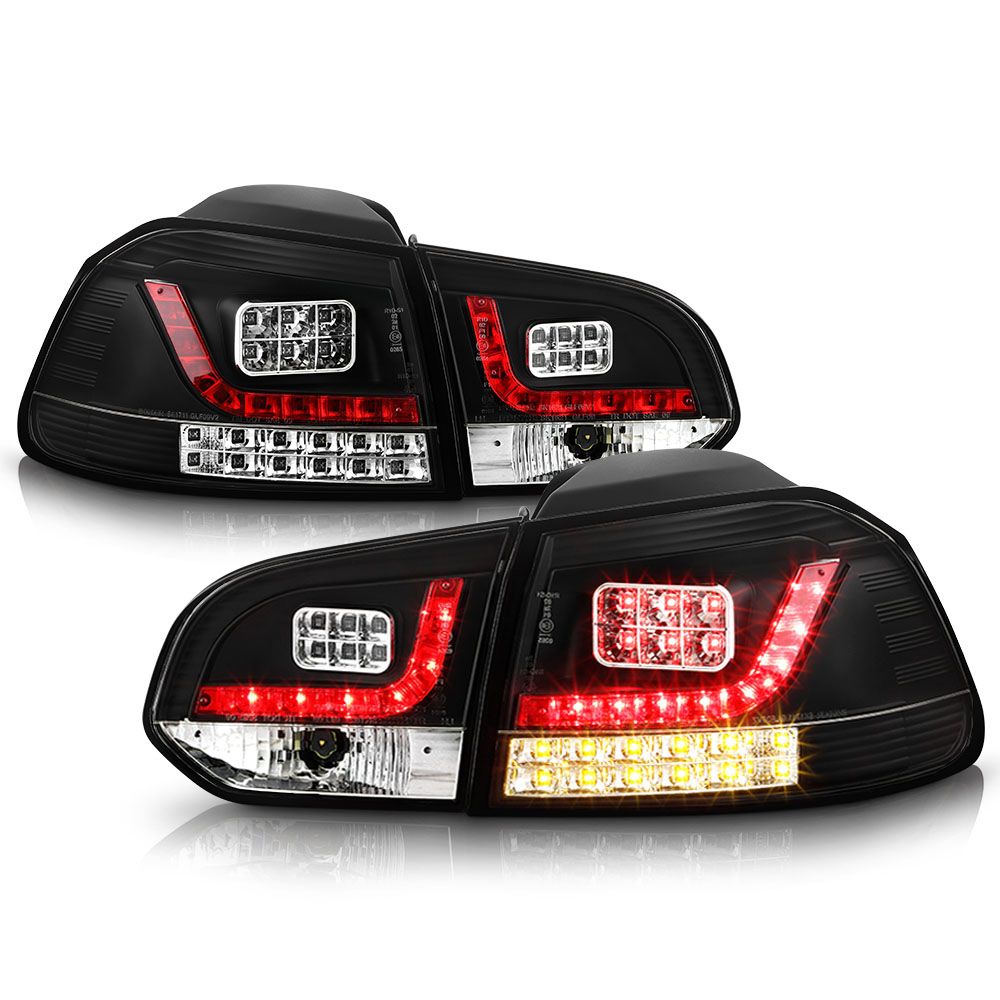 SPYDER 1013 Volkswagen Golf / GTI MK6 Euro Style LED Tail Lights
