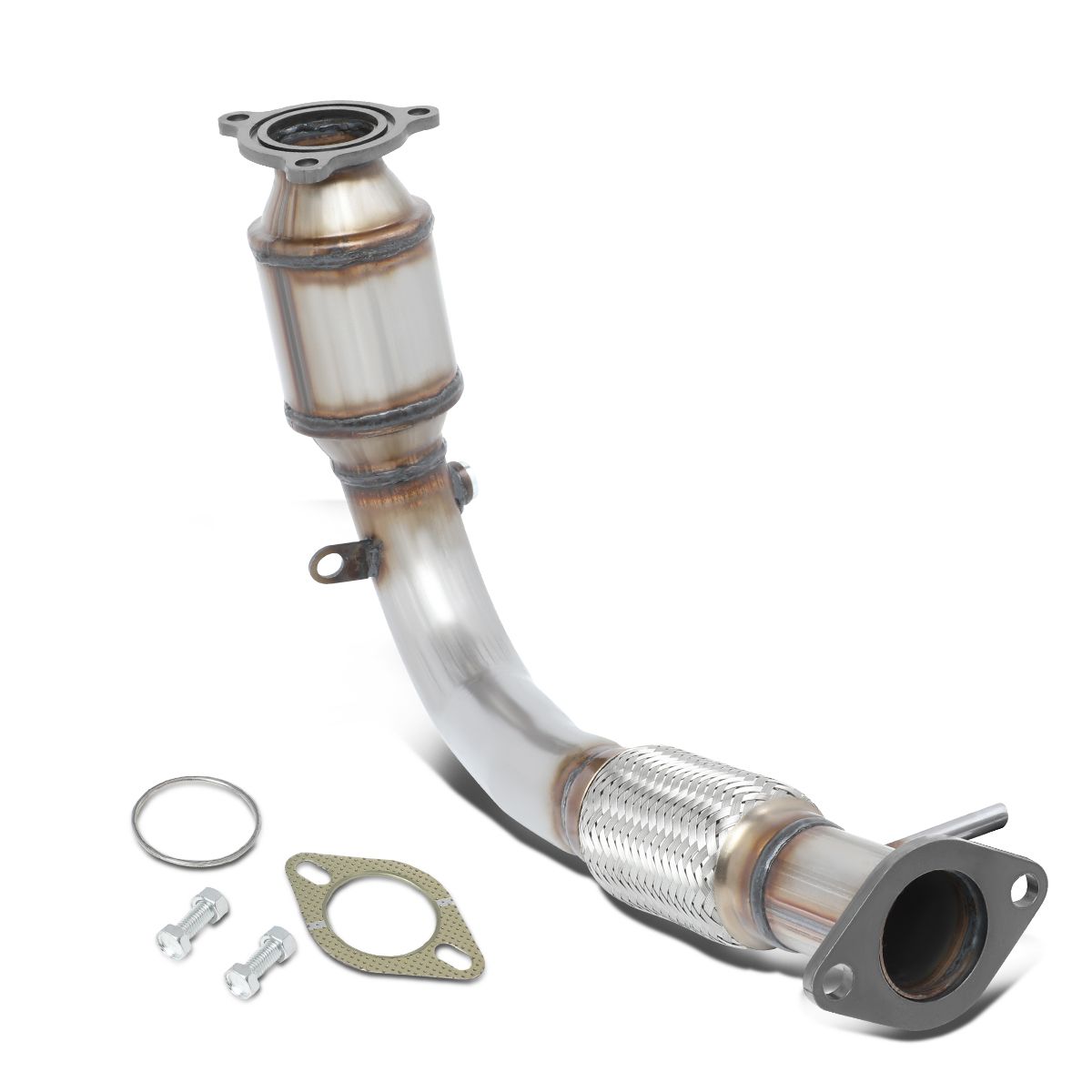 1014 Chevy Equinox GMC Terrain 2.4L Catalytic Converter Flex Exhaust Pipe