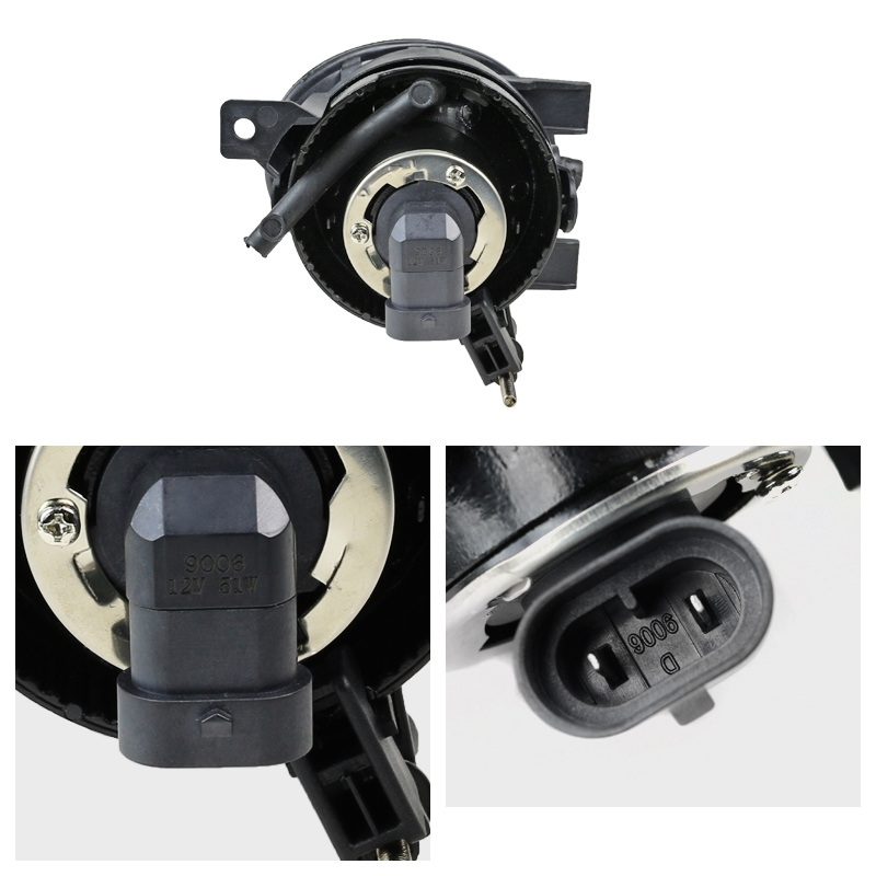 1014 VW Golf Jetta Mk6 Clear Bumper Lamps Driving Fog Lights