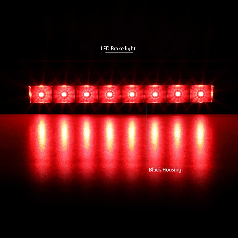 1016 Dodge Journey Black Full LED Third 3rd Tail Brake Light