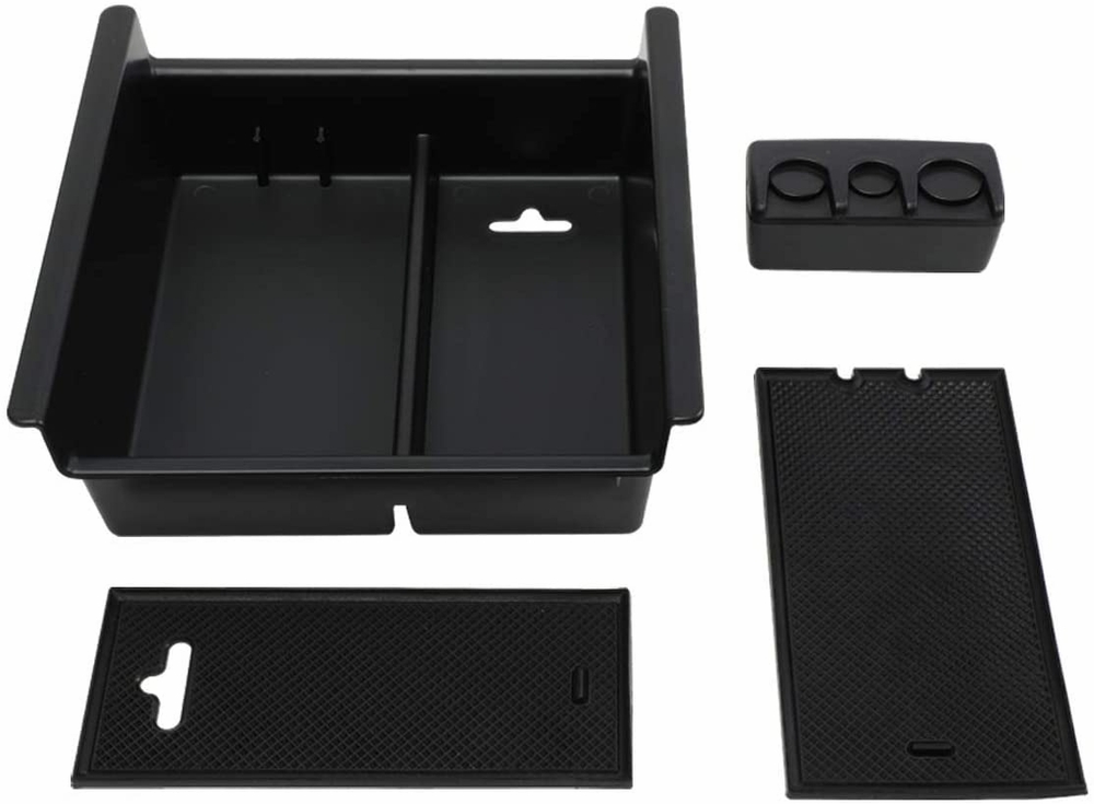 1018 Toyota 4Runner Center Console Storage Box Armrest Organizer Tray Bin