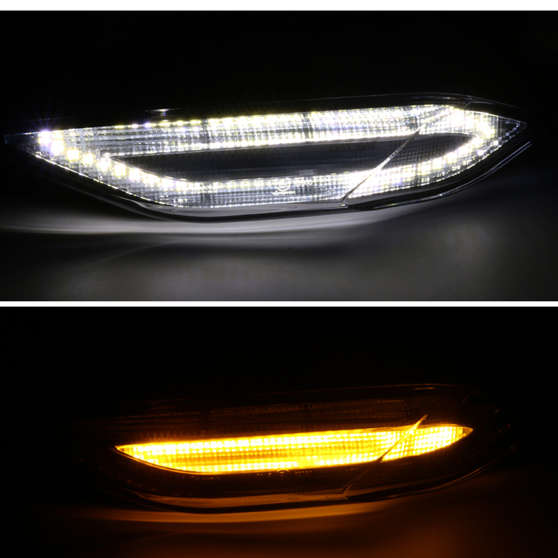 1114 Porsche Cayenne 958 LED Side Marker Light Clear