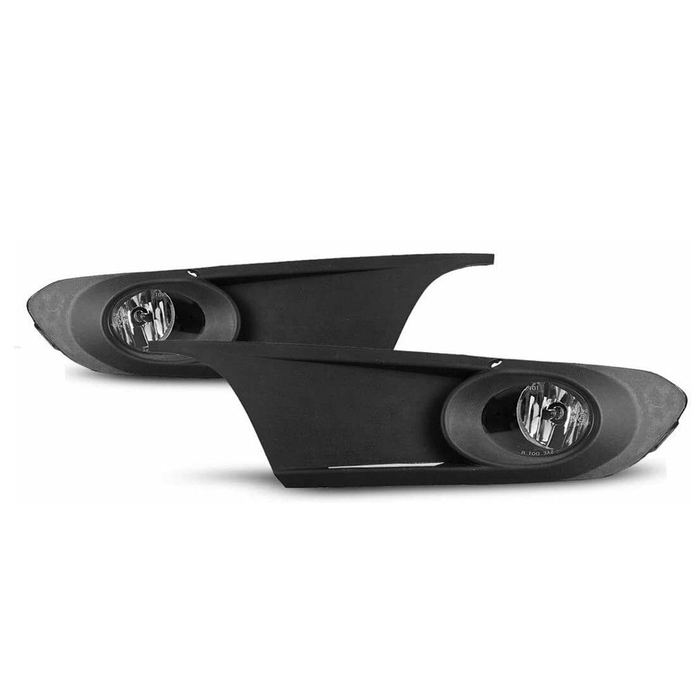 Winjet 1114 Volkswagen Jetta Fog Light Kit w/ Bezel/Wiring Kit Clear