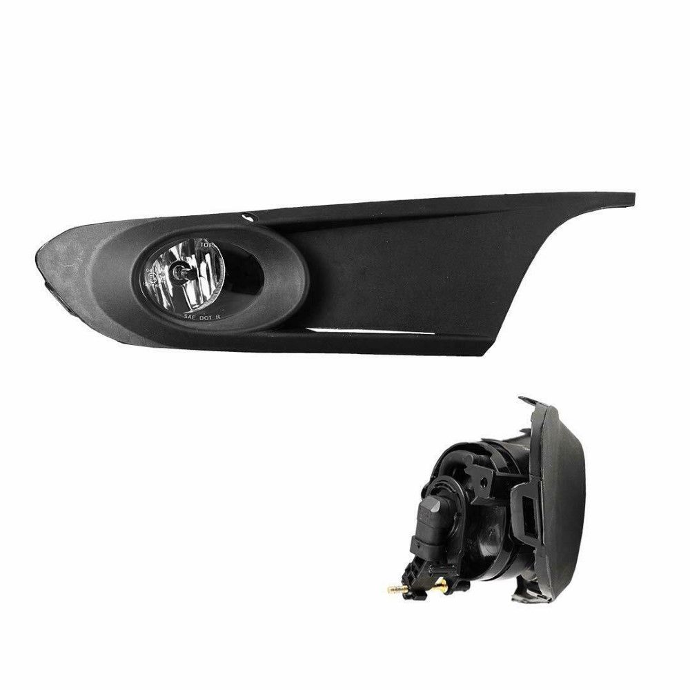 Winjet 1114 Volkswagen Jetta Fog Light Kit w/ Bezel/Wiring Kit Clear