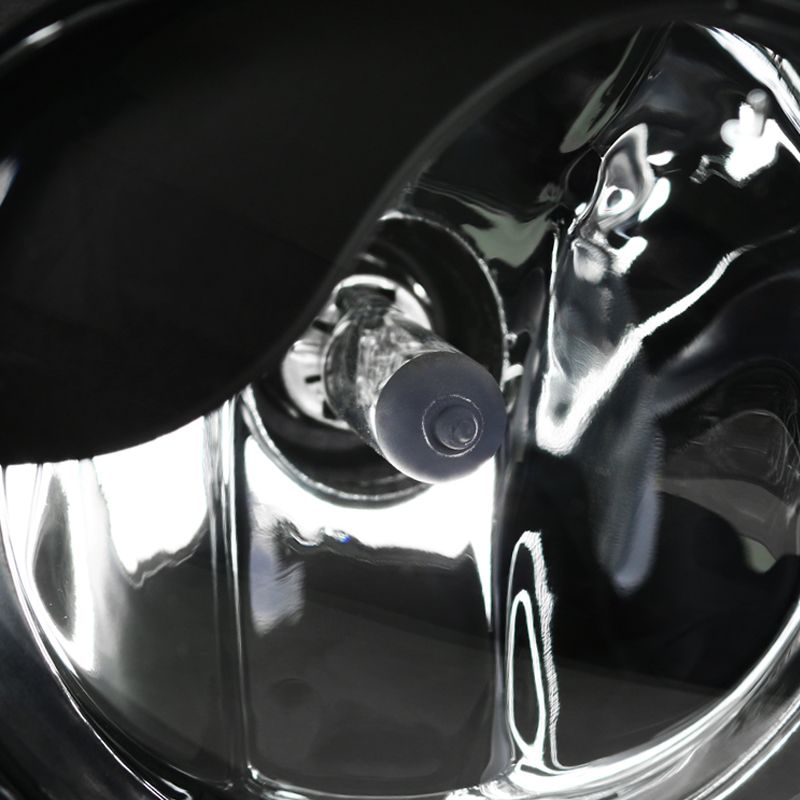 20112014 VW Volkswagen Jetta 4Dr Clear Fog Lights Kit Black Bazel