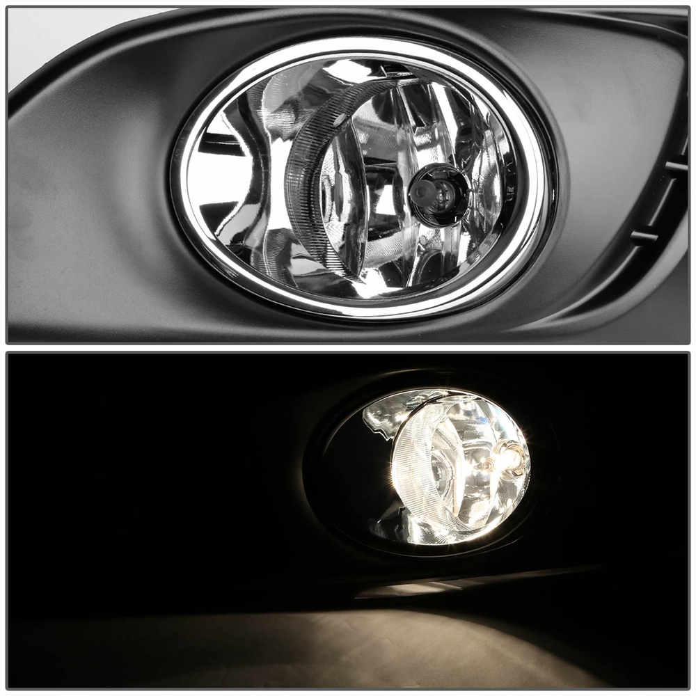 1115 Chevy Aveo/Sonic Clear Lens Oe Bumper Driving Fog Light+Bezel+Switch