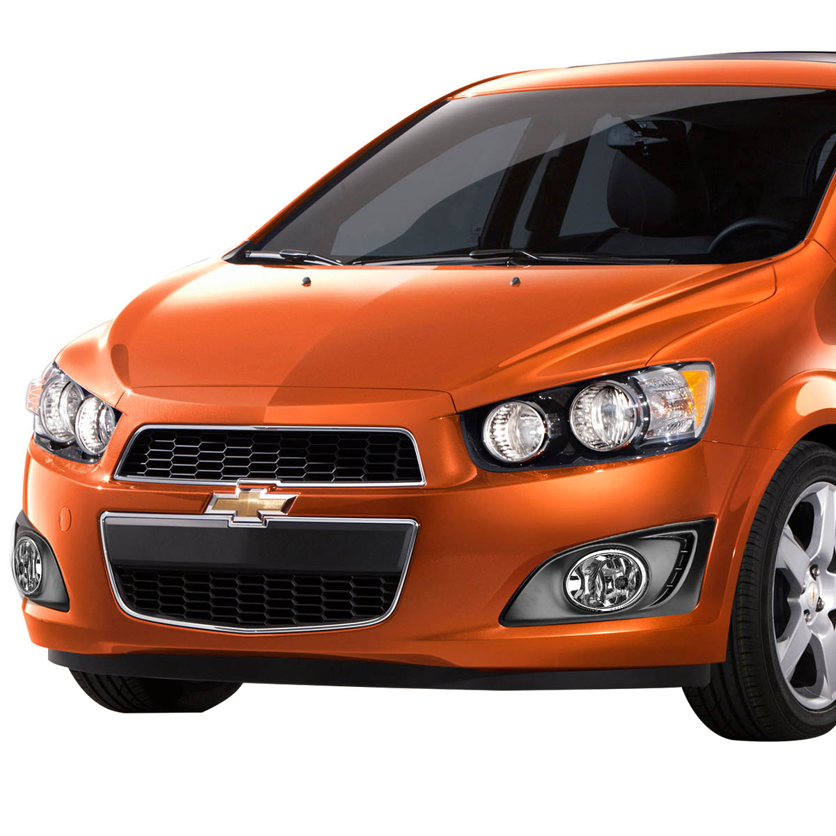 1115 Chevy Aveo/Sonic Clear Lens Oe Bumper Driving Fog Light+Bezel+Switch