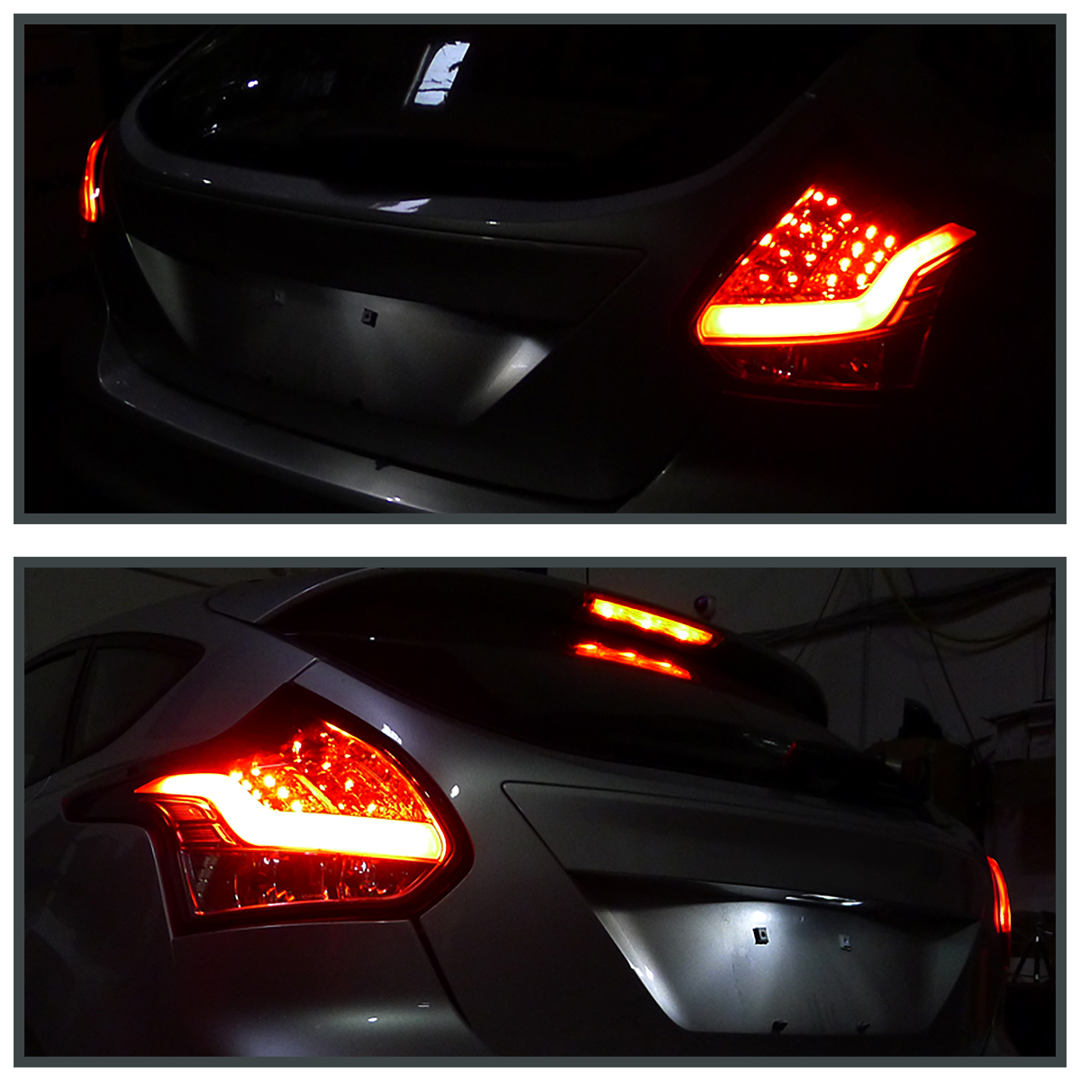 SpecD 20122014 Ford Focus Hatchback Performance Full LED Tail Lights