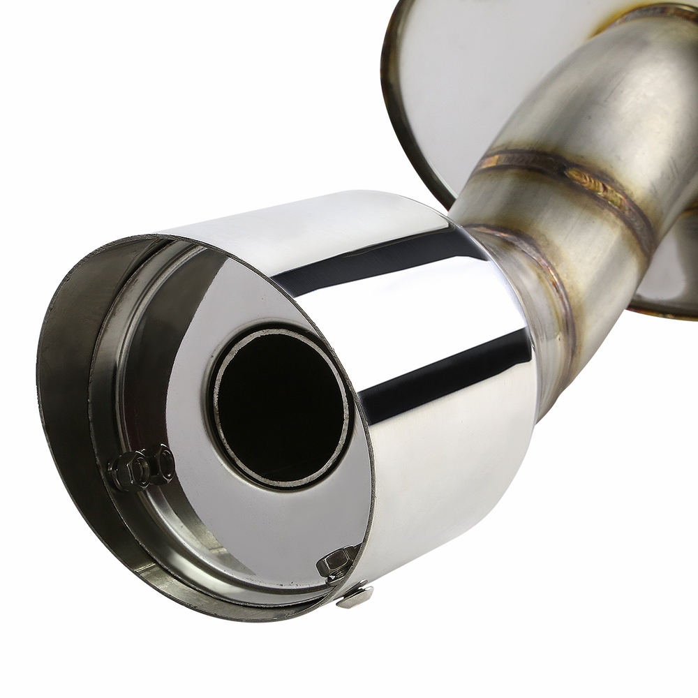 1215 Honda Civic Coupe FG3 / FG4 Stainless Steel 4" Tip Oval Muffler