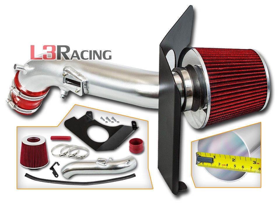 1317 Honda Accord 2.4L Cold Shield Air Intake Red