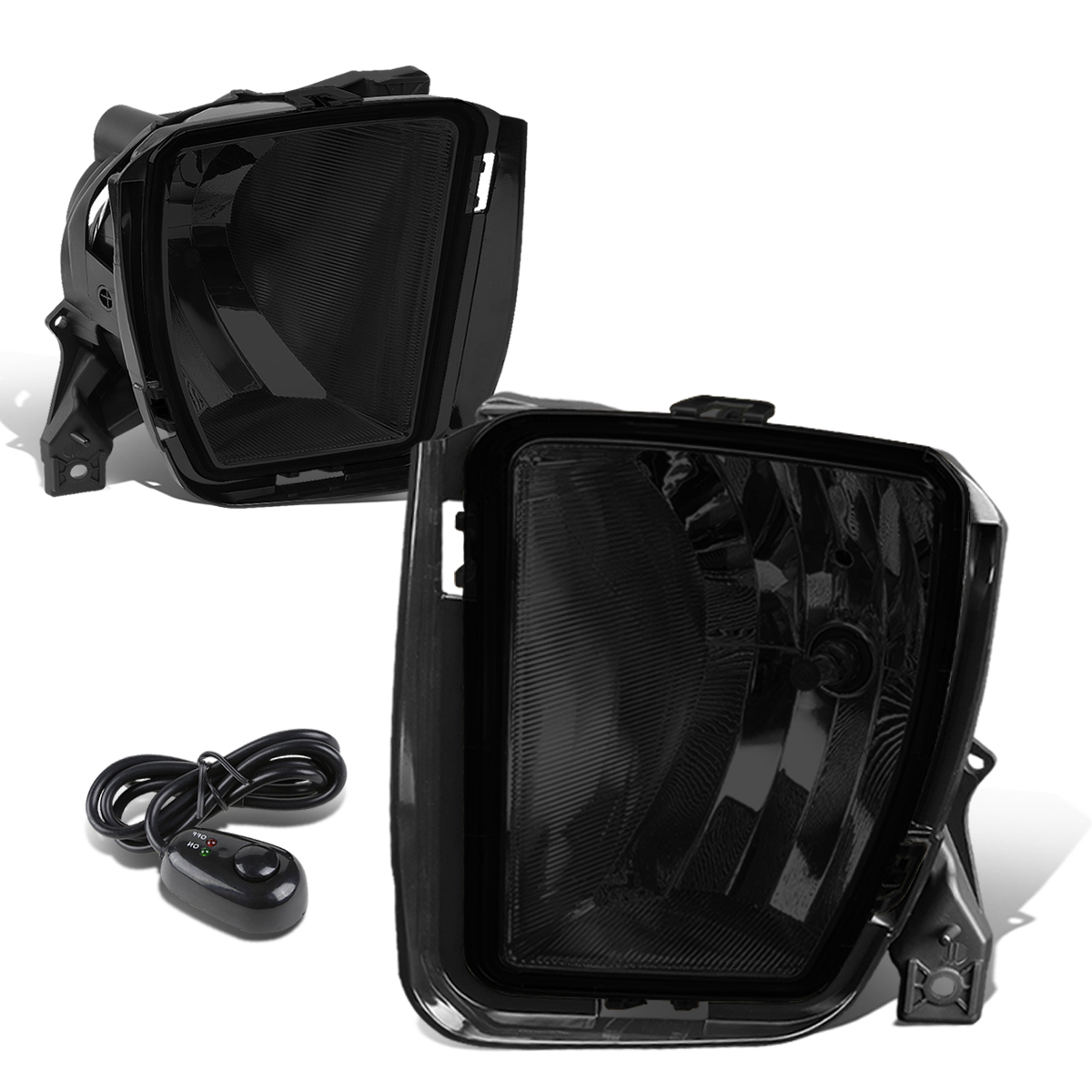 1318 Dodge RAM 1500 Smoked Lens Front Driving Fog Lights