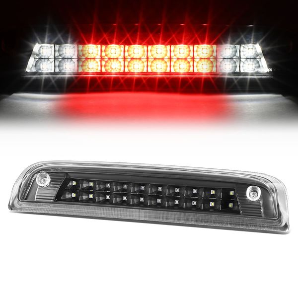 3rd Brake Light – Black & Smoke LED For 2014-2018 Chevy Silverado & GMC Sierra 1500/2500 – Direct Fit Replacement