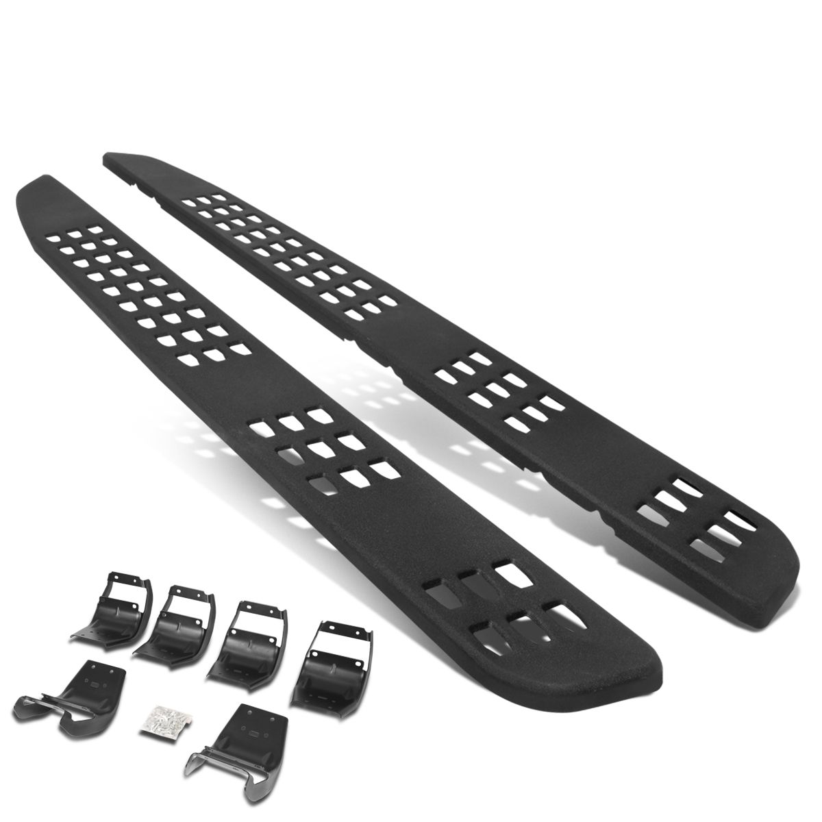 1520 Ford F150 Crew Cab Truck 7" Raptor Style Running Board Nerf Step Bar