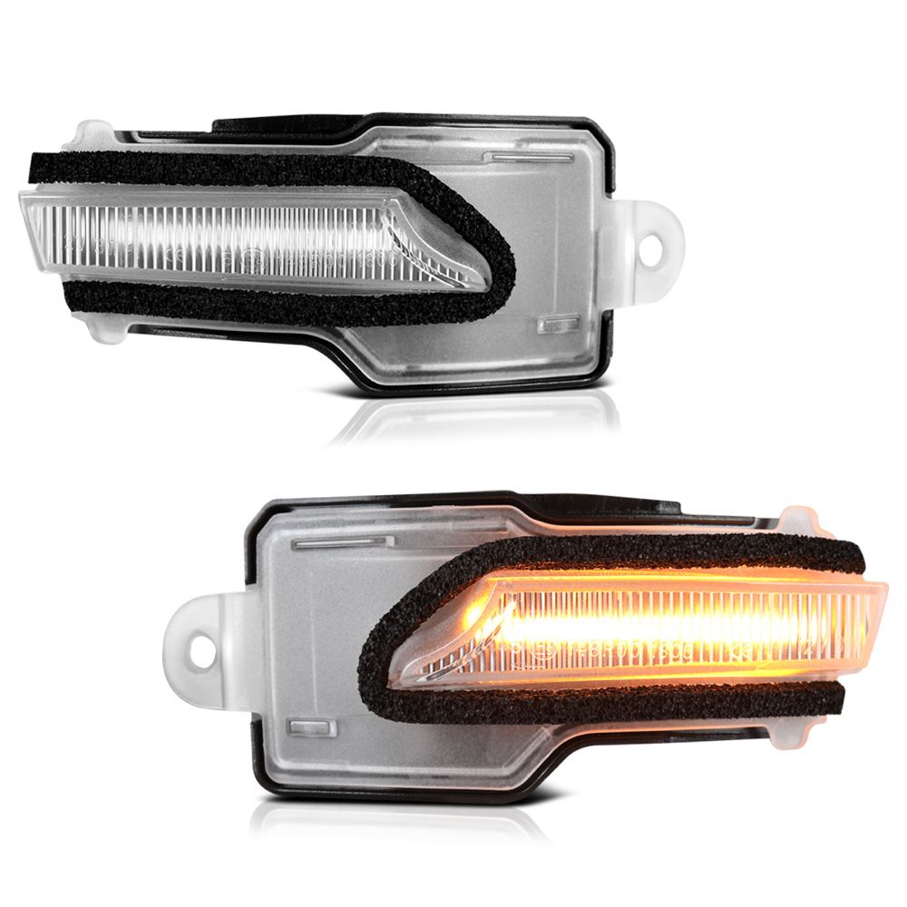 1521 Lexus NX300 RX350 Sequential LED Side Mirror Lights Clear LACMIRLENX15SEQC