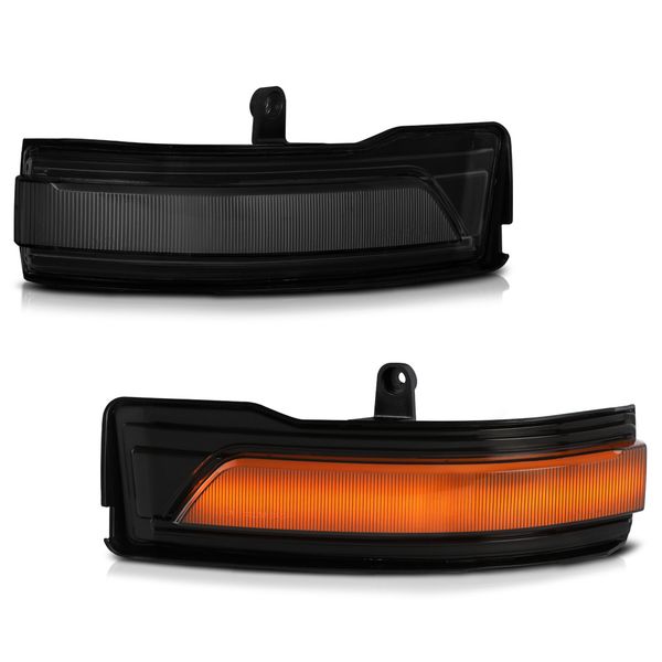 1922 Ram 1500 Sequential LED Side Mirror Lights Smoked LACMIR