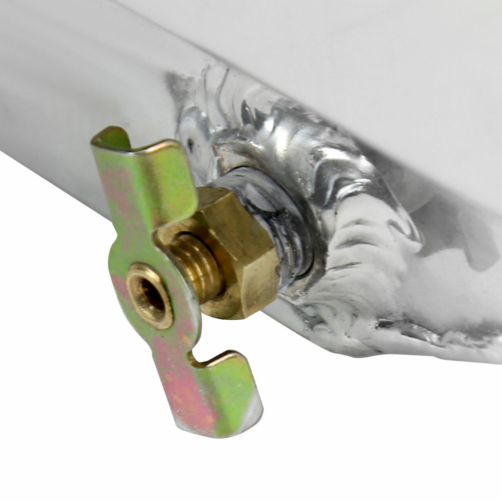 Radiateur 3 Rangées Avec Ventilateur 14" Pour Ford Mustang/Falcon/Comet V8 1960-1965 - Neuf Garantie 1 An