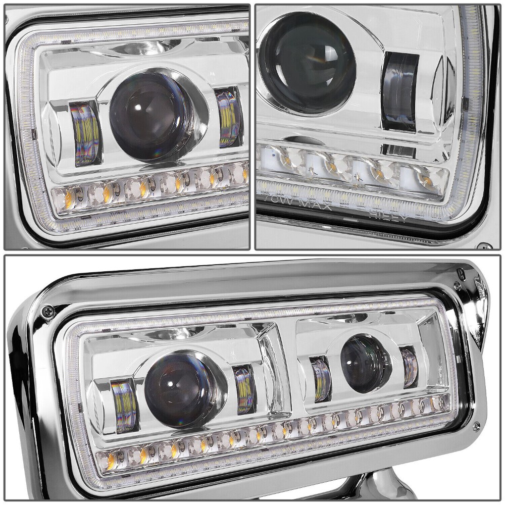 19812021 Peterbilt 359/379/389 Full LED Headlights w/ DRL & Sequential