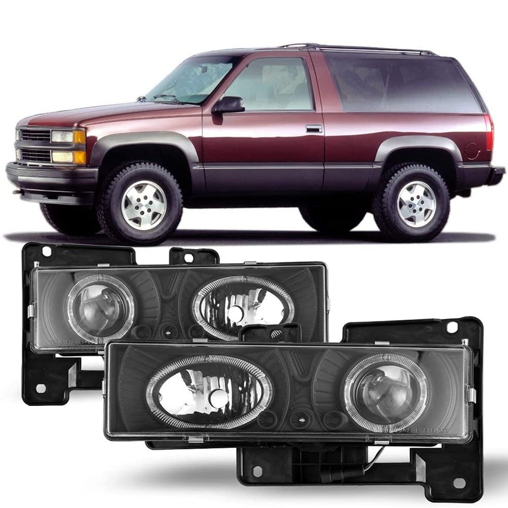 Brighten Up Your Classic: Projector Headlights For 88-99 Chevy GMC C/K, Suburban, Tahoe (Pair)