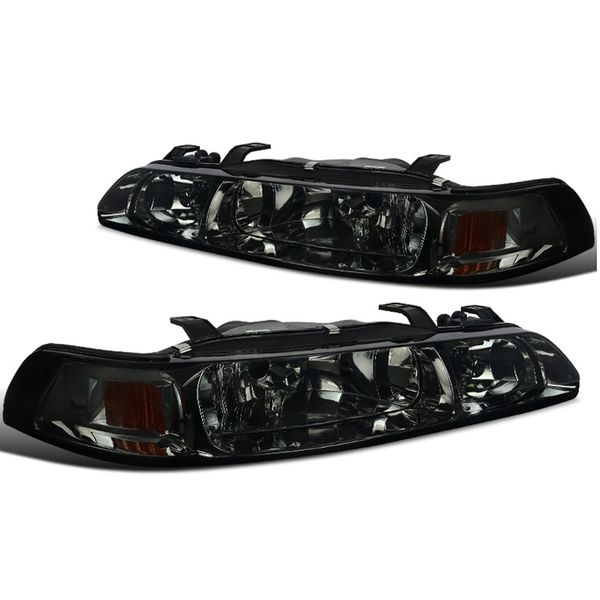 SpecD Tuning 19901993 Acura Integra Headlights w/ Corner Signal Lamp