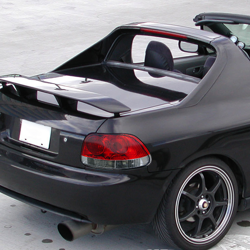 19931997 Honda Del Sol Red/Clear Tail Brake Lights