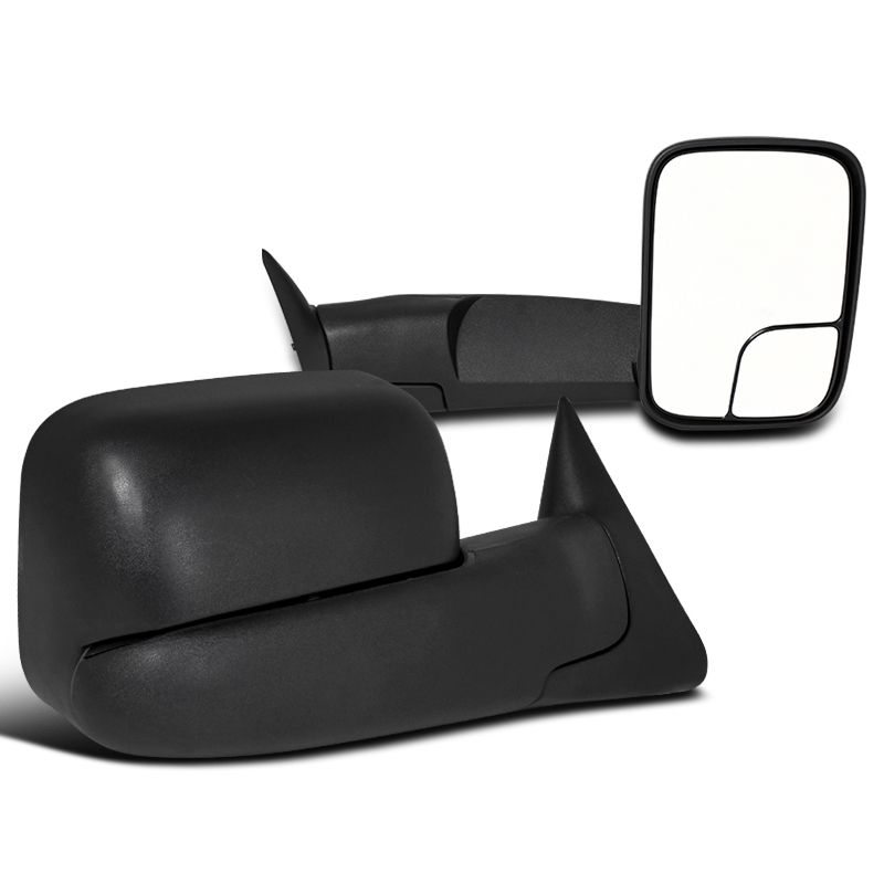 Factory Style Tow Mirrors 9497 Dodge Ram [Power Adjust] Telescoping