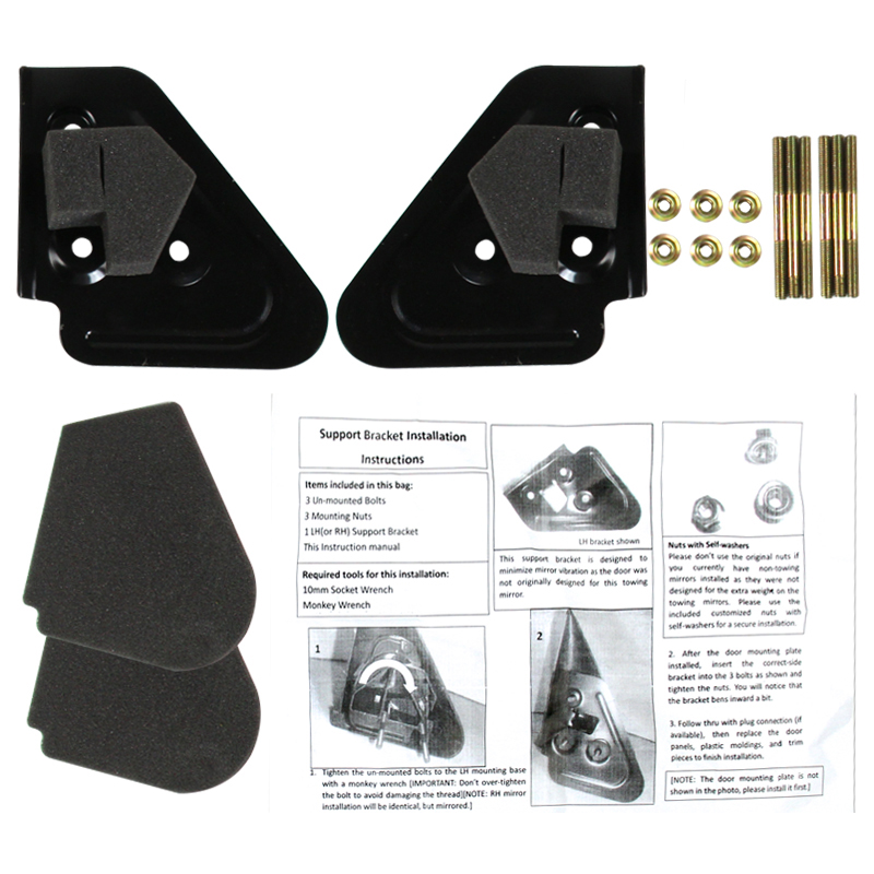 Factory Style Tow Mirrors 9497 Dodge Ram [Power Adjust] Telescoping