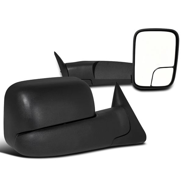 Factory Style Tow Mirrors 9497 Dodge Ram [Power Adjust] Telescoping