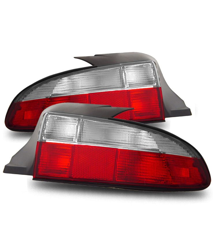 1996-1999 BMW Z3 Raodster Euro Style Tail Lights - Red / Clear