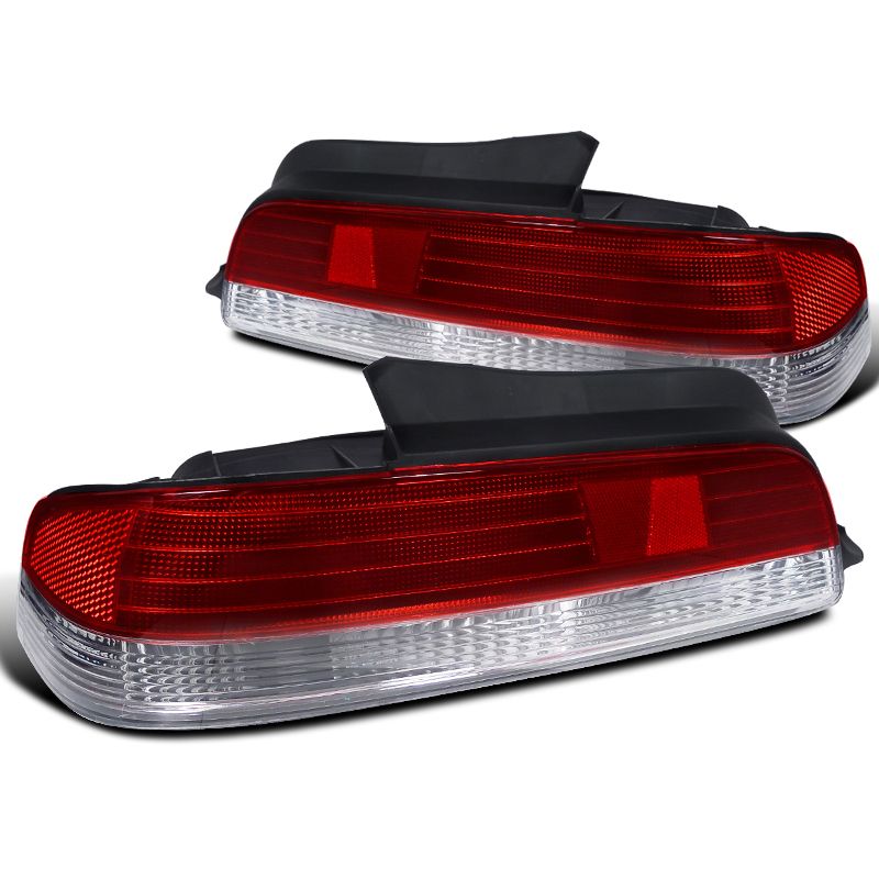 19972001 Honda Prelude Red/Clear Tail Lights