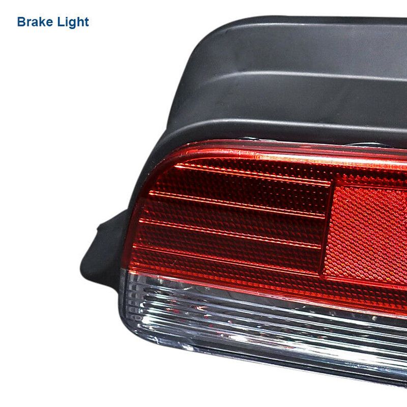 19972001 Honda Prelude Red/Clear Tail Lights