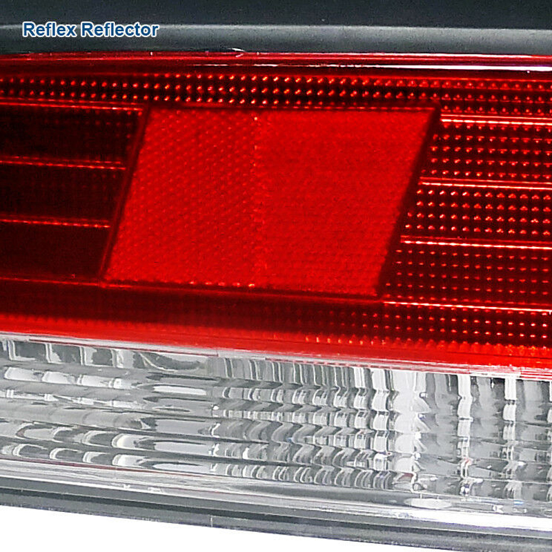 19972001 Honda Prelude Red/Clear Tail Lights