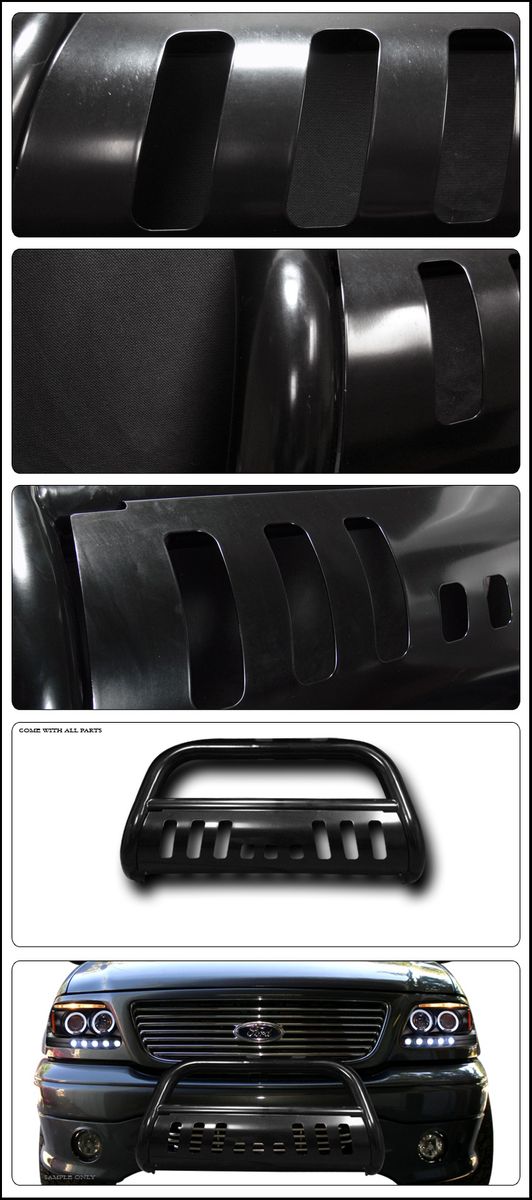 19972004 Dodge Dakota /Durango S/S Bull Bar Front Bumper Guard Black