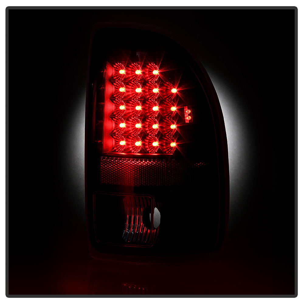 19972004 Dodge Dakota Performance Full LED Tail Lights Black