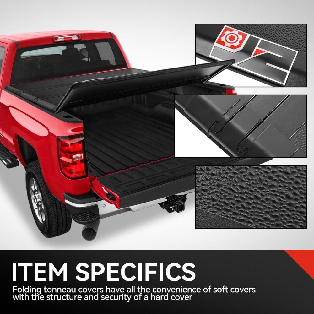 DNA Motoring 20152021 F150 Supercrew Cab 5.5' Bed Hard Top FourFold