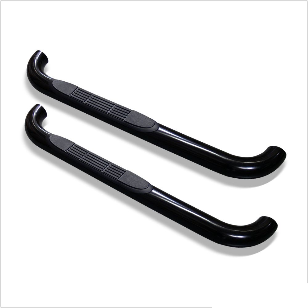 19972004 Ford F150/F250 Regular 3" Side Step Nerf Bars Black