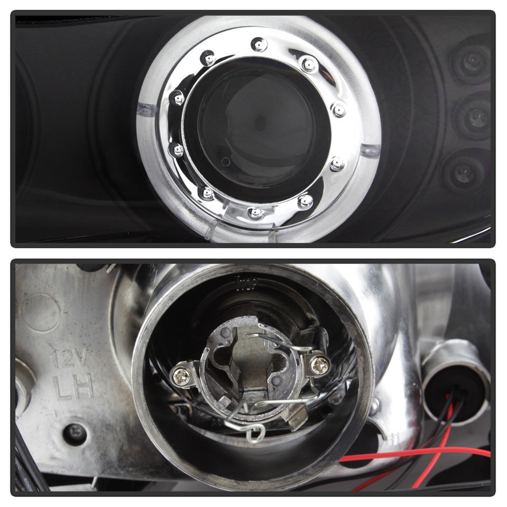 1998-2002 Chevy Camaro Angel Eye Halo & LED Projector
