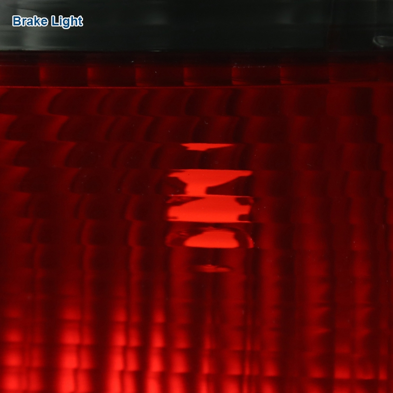 19992000 Honda Civic 4Dr Sedan Red/Smoke Tail Lights