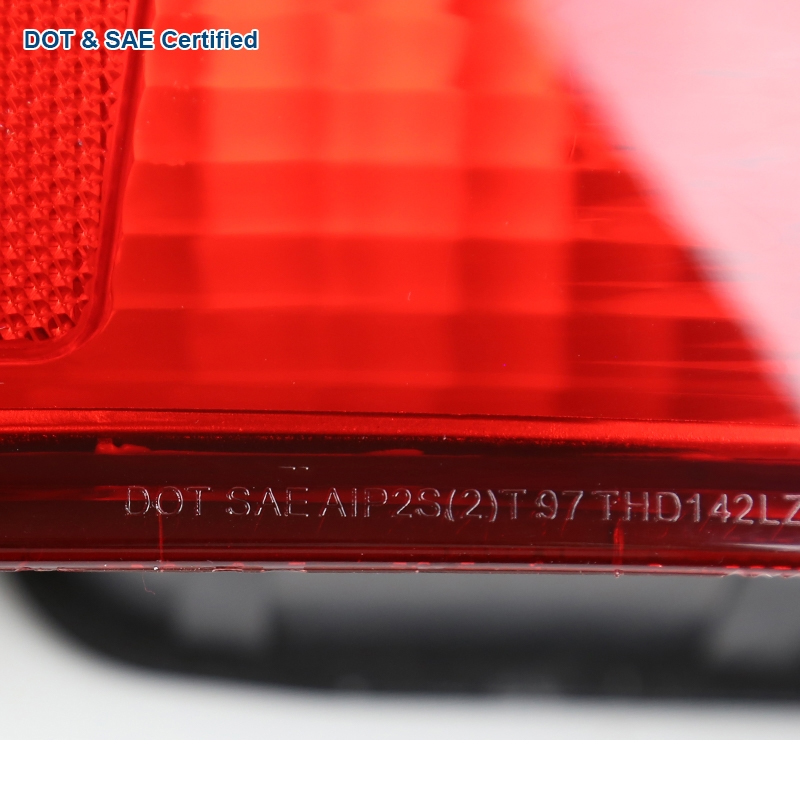 19992000 Honda Civic 4Dr Sedan Red/Smoke Tail Lights