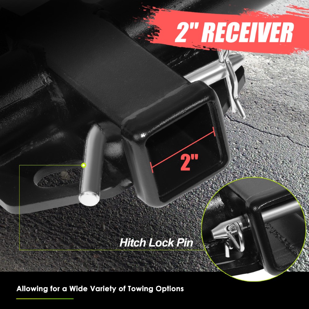 19992004 Jeep Grand Cherokee Class3 Trailer Rear Bumper Tow Hitch